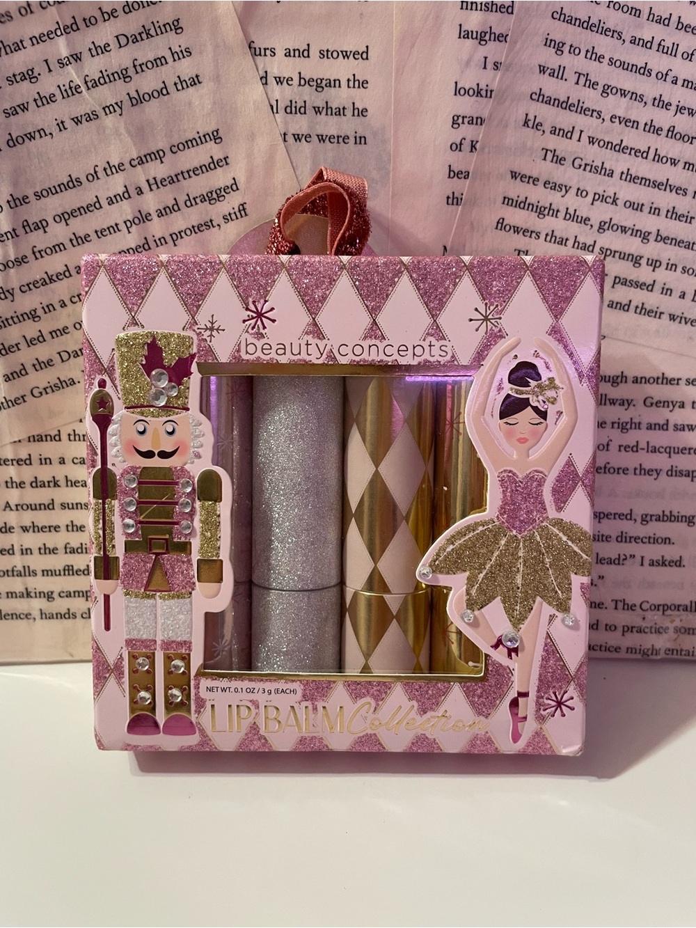 Beauty Lip Balm- Nutcracker and Ballerina